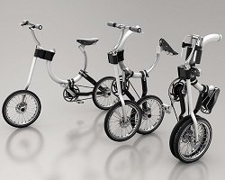 Складной велосипед для городских поездок