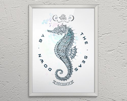 Постер Hippocampus A3