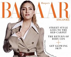 Кейт Хадсон на обложке Harper’s Bazaar