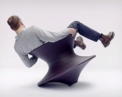 Креативное дизайнерское кресло by Thomas Heatherwick
