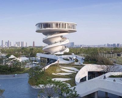 Спиральная башня со смотровой площадкой Nanchang Waves