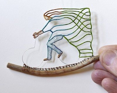 Новые плетеные миниатюры ручной работы от рукодельницы Agnes Herczeg