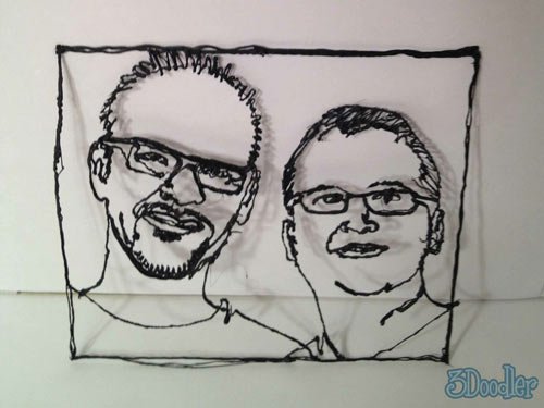 Рисунок в воздухе? С 3d-pen это возможно!