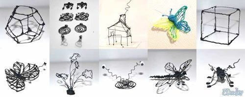 Рисунок в воздухе? С 3d-pen это возможно!