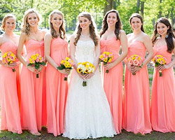 Платье подружки невесты - 10 стильных решений