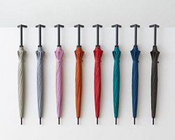 Яркие зонтики с практичной ручкой