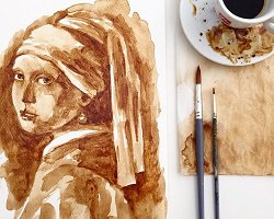 Кофе-картины by Maria Aristidou