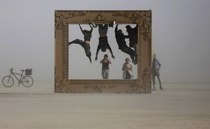 Фестиваль Burning Man 2015 в Неваде