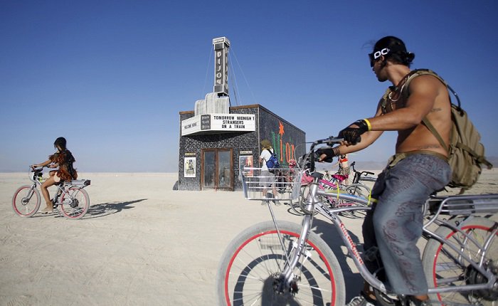 Фестиваль Burning Man 2015 в Неваде