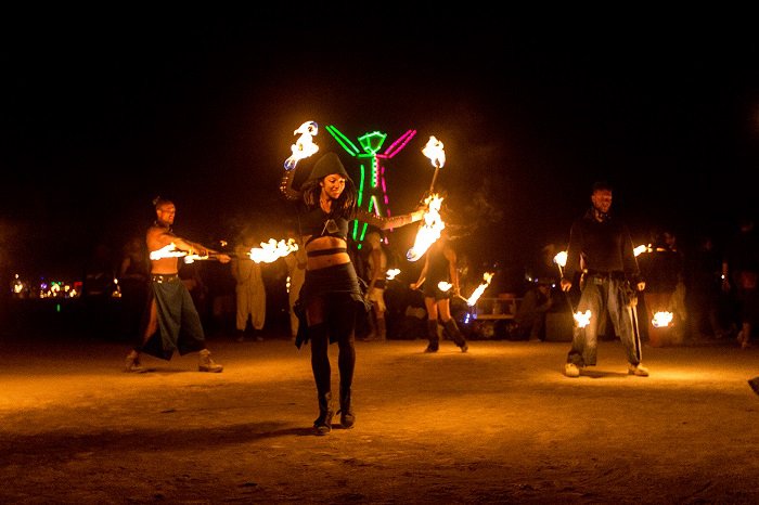 Фестиваль Burning Man 2015 в Неваде