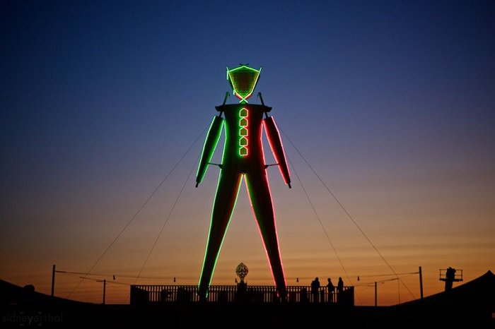 Фестиваль Burning Man 2015 в Неваде