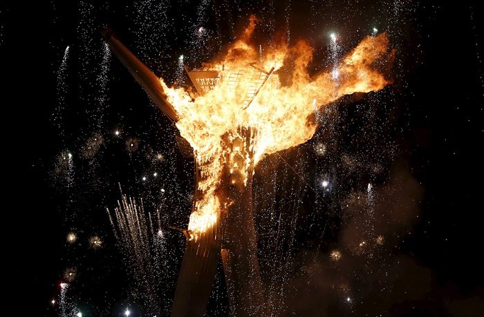 Фестиваль Burning Man 2015 в Неваде