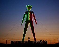 Фестиваль Burning Man 2015 в Неваде
