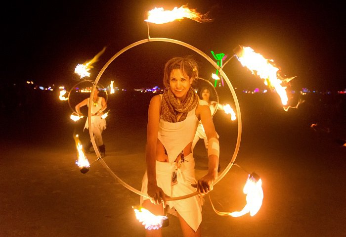 Фестиваль Burning Man 2015 в Неваде