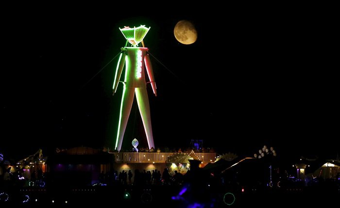 Фестиваль Burning Man 2015 в Неваде