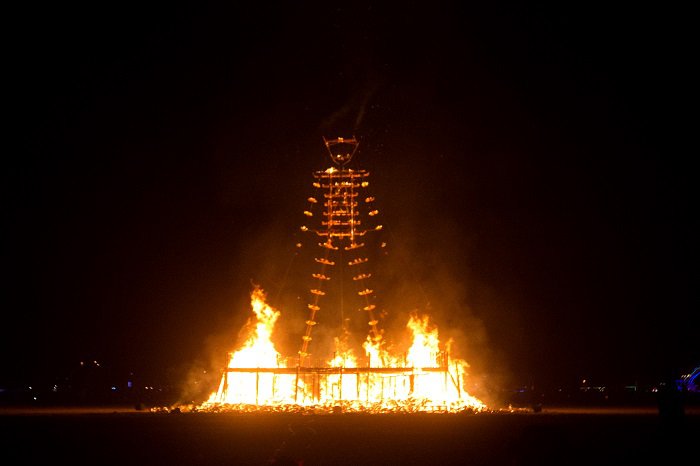 Фестиваль Burning Man 2015 в Неваде