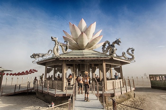 Фестиваль Burning Man 2015 в Неваде