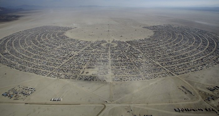 Фестиваль Burning Man 2015 в Неваде