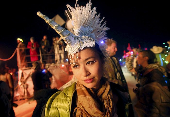 Фестиваль Burning Man 2015 в Неваде