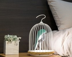 Дизайнерская лампа, птичка певчая