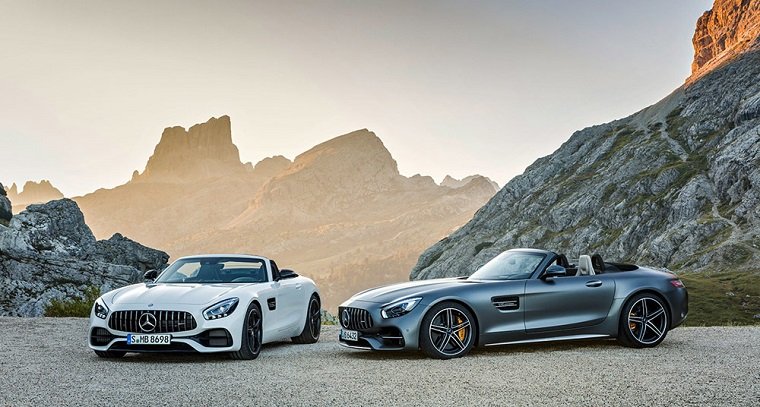 Стильный кабриолет AMG GT Roadster от Mercedes