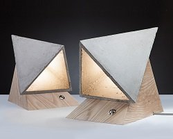 Дизайнерские лампы из цемента и другие handmade идеи