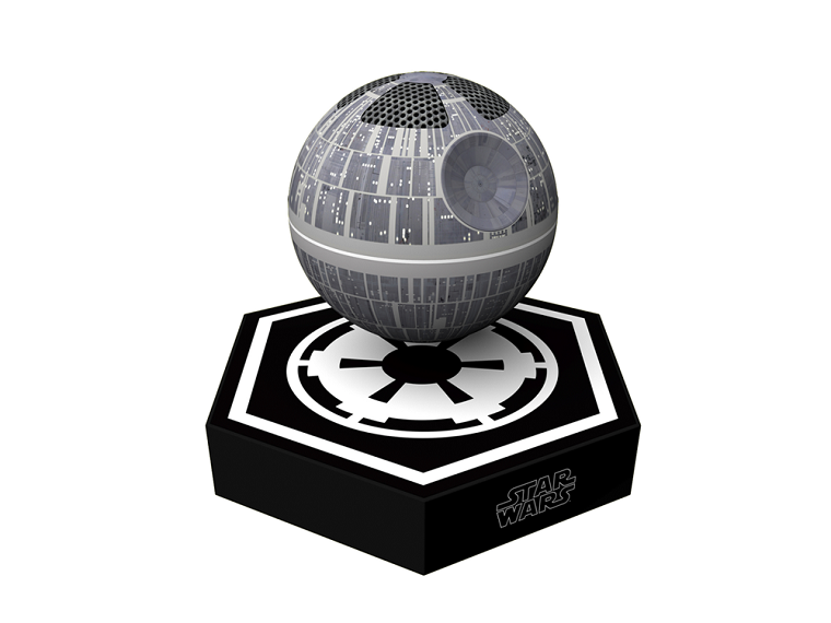 Колонки в форме Звезды смерти из Star Wars