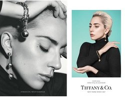 Элегантные образы Lady Gaga в рекламе Tiffany