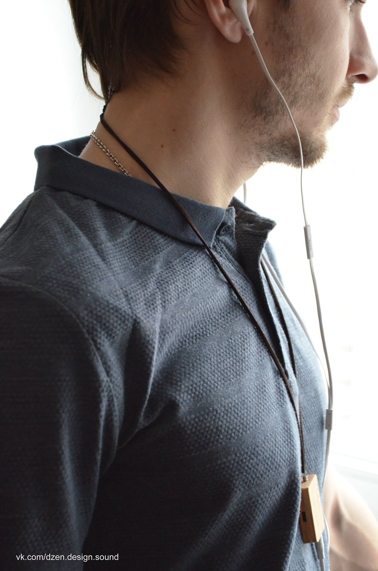 Bluetooth-аудио адаптер в корпусе из натурального дерева от Dzen