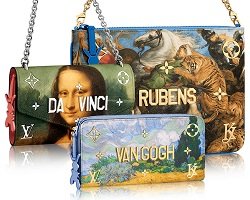 Картины великих художников на сумках Louis Vuitton