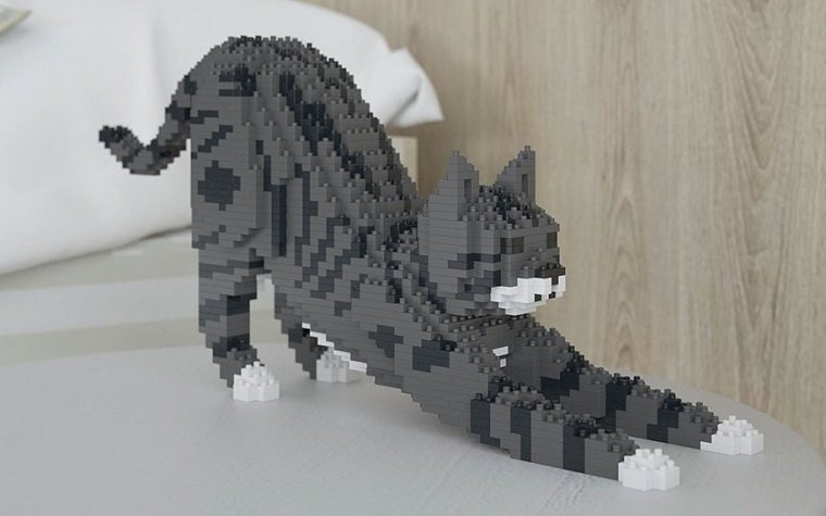 Lego-кошки от копании JEKCA