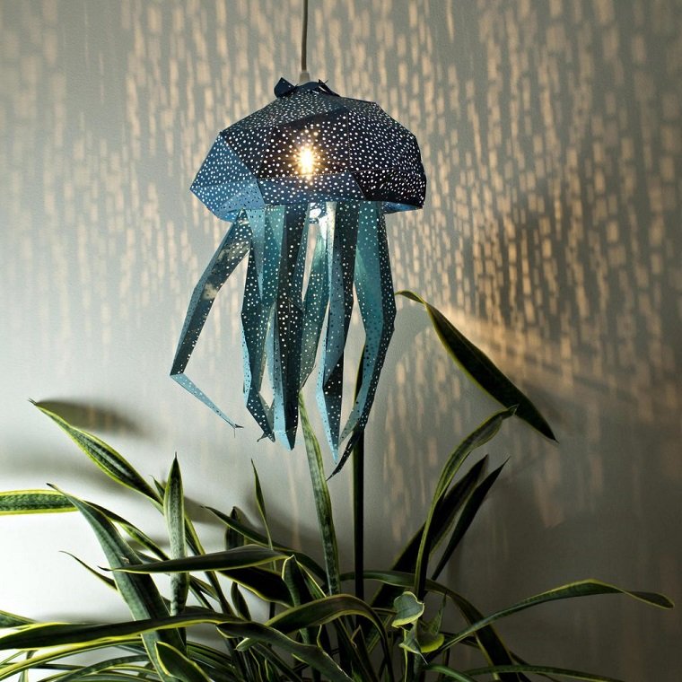 Бумажные handmade лампы by VasiliLights