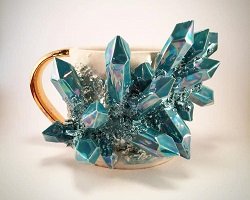 Handmade чашки с кристаллами by Essarai Ceramics