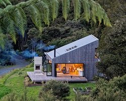 Уютный домик для отдыха в Новой Зеландии