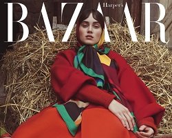 Деревенская жизнь на обложке Harpers Bazaar Czech