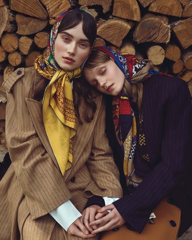 Деревенская жизнь на обложке Harpers Bazaar Czech