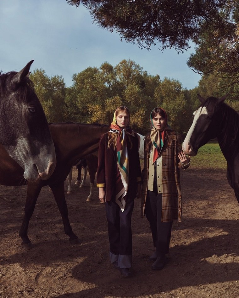 Деревенская жизнь на обложке Harpers Bazaar Czech