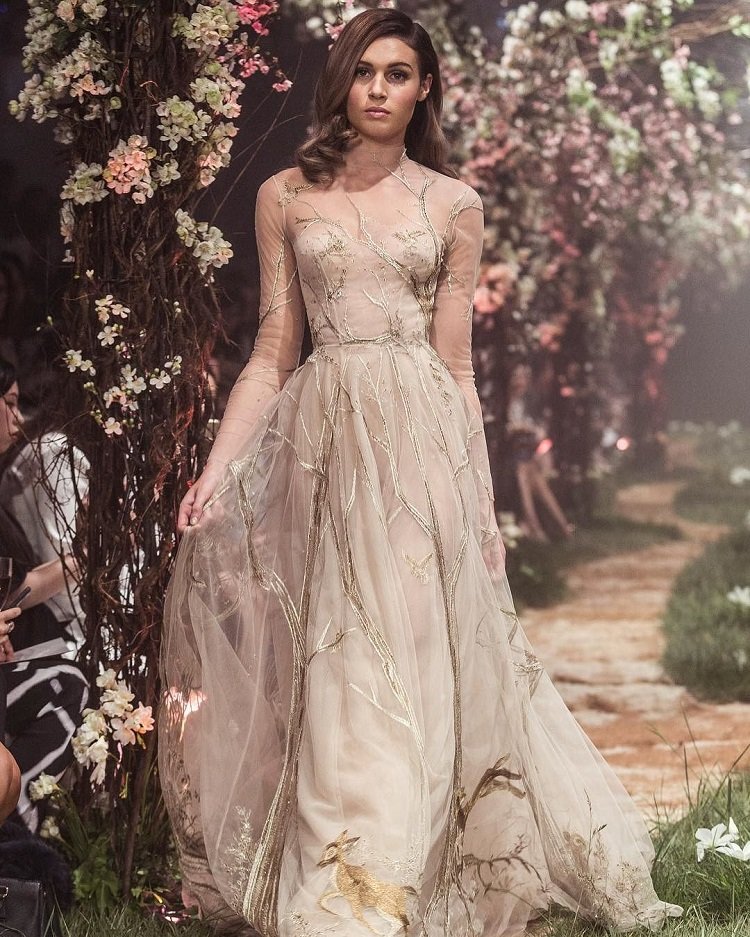 Волшебные платья от Paolo Sebastian и Disney
