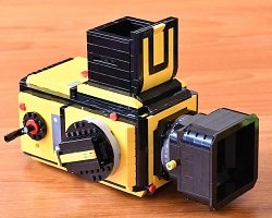 Действующая модель фотокамеры из LEGO
