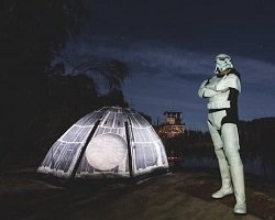 Дизайнерская палатка в стиле Star Wars