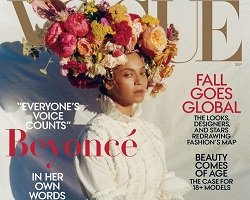 Гламурная Бейонсе на обложке Vogue