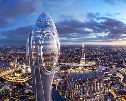 The Tulip - проект новой смотровой башни в Лондоне
