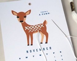 Календарь для handmade вышивки на целый год