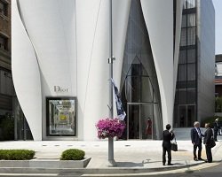 Магазин Dior в Сеуле – шедевр современной архитектуры