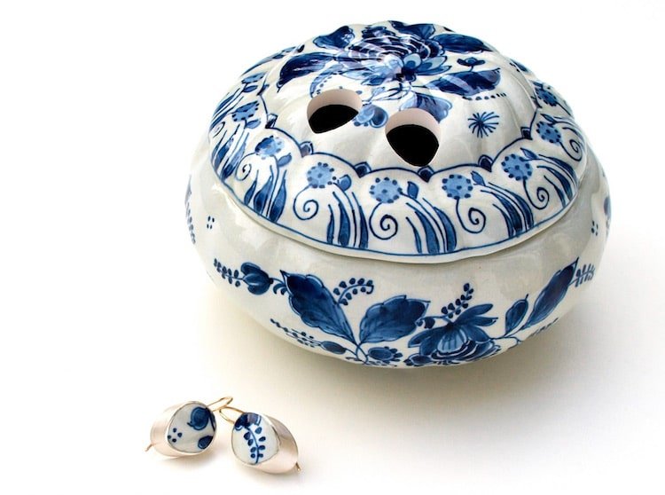 Handmade бижутерия из старой керамики