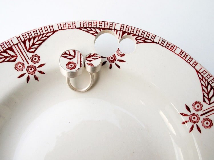 Handmade бижутерия из старой керамики