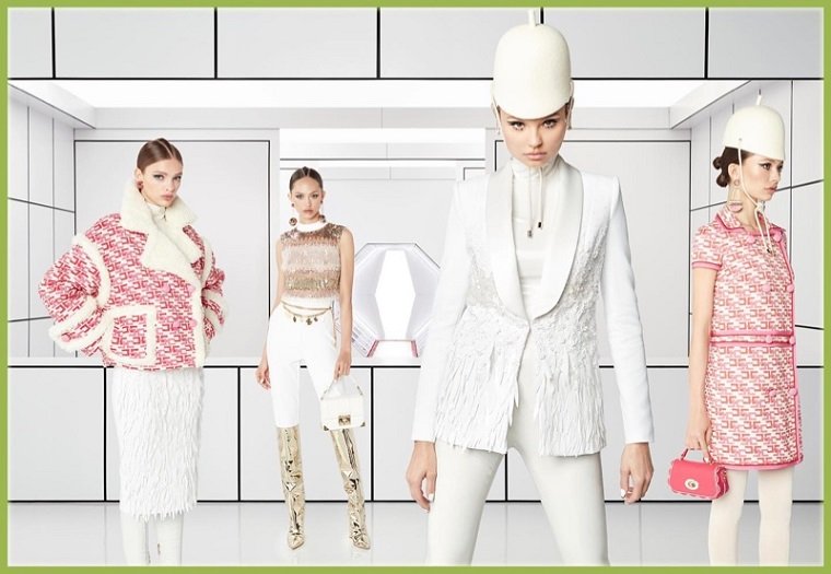 Космические мотивы и стиль 60-ых в новой коллекции Elisabetta Franchi