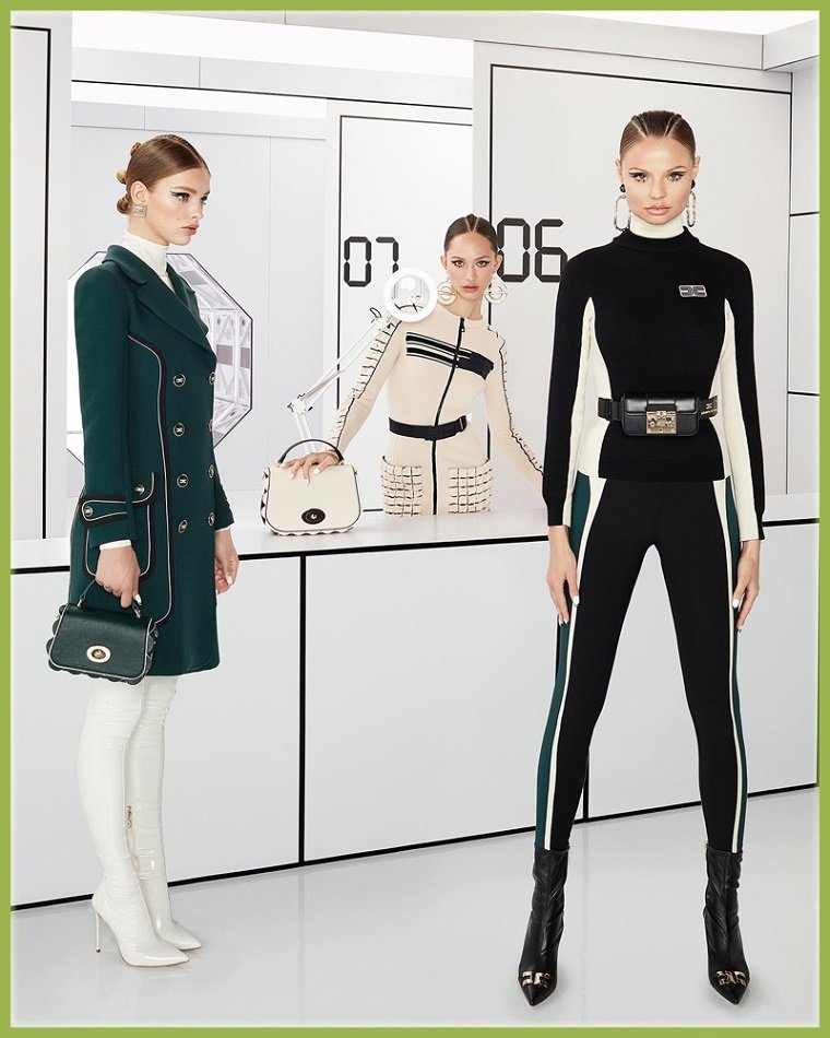 Космические мотивы и стиль 60-ых в новой коллекции Elisabetta Franchi
