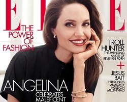 Элегантная Анджелина Джоли на обложке нового номера ELLE