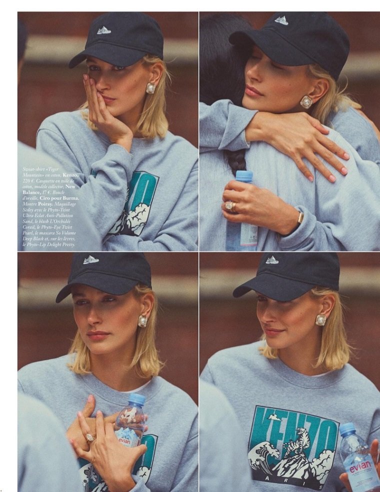 Спортивная горожанка Hailey Baldwin на страницах Vogue